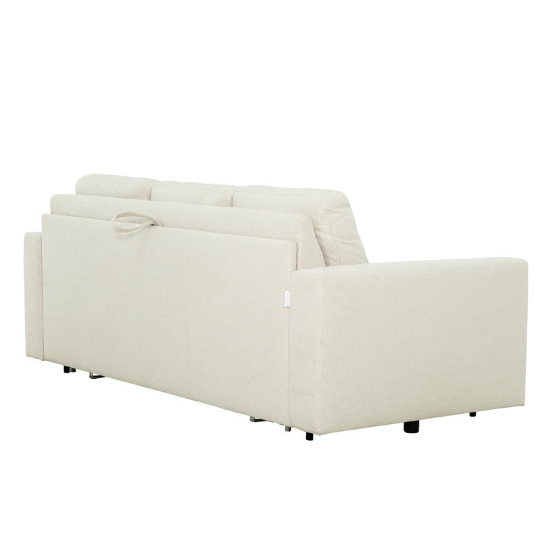 Stearns Foster Stearns Foster Paolo 82 in. Queen Sleeper Sofa with 5in Memory Foam Mattress Reviews Wayfair